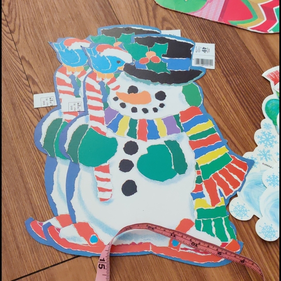 1970-80sEureka Christmas cutouts vtg - Picture 14 of 14